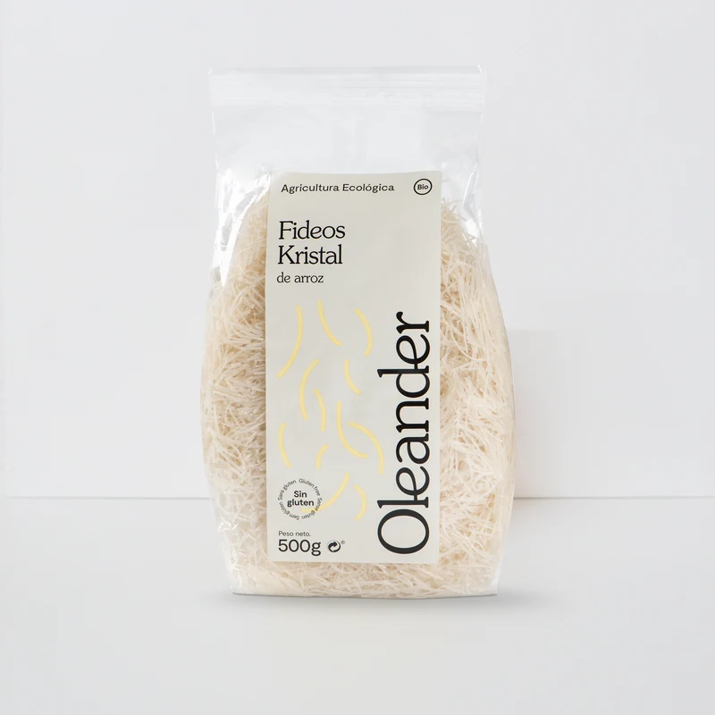 Fideos de arroz Kristal ecológicos - 500g