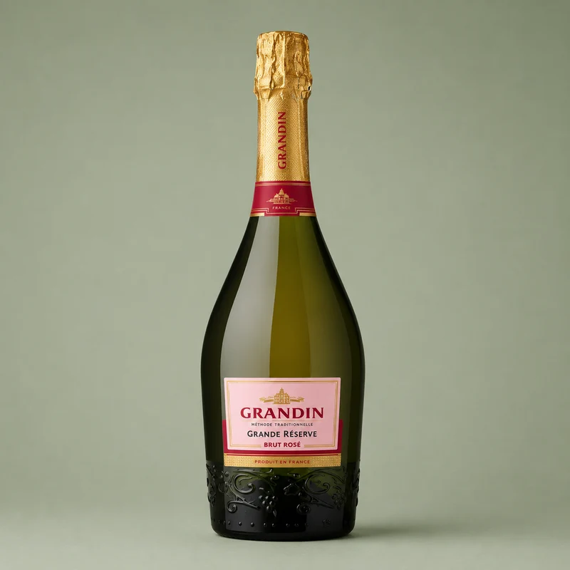 GRANDIN | GRANDE RESERVE BRUT ROSÉ 75cl
