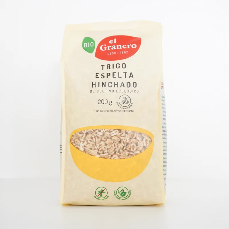 Trigo espelta hinchado ecológico - 200g