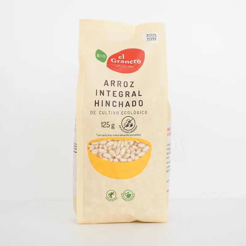 Arroz integral hinchado ecologico - 125g