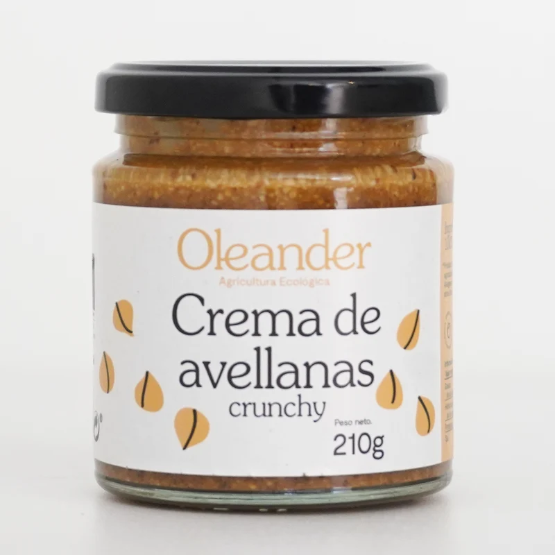 Crema de avellanas ecológica - tarro de 210g