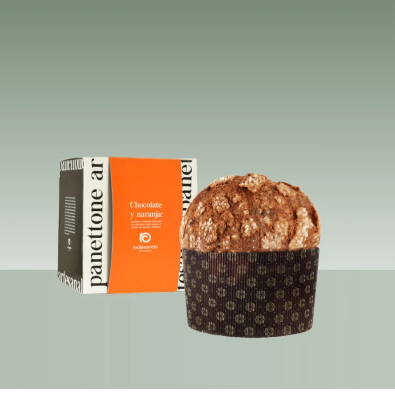 RAÚL ASENCIO | PANETTONE ARTESANO CHOCOLATE - NARANJA 1,2Kg