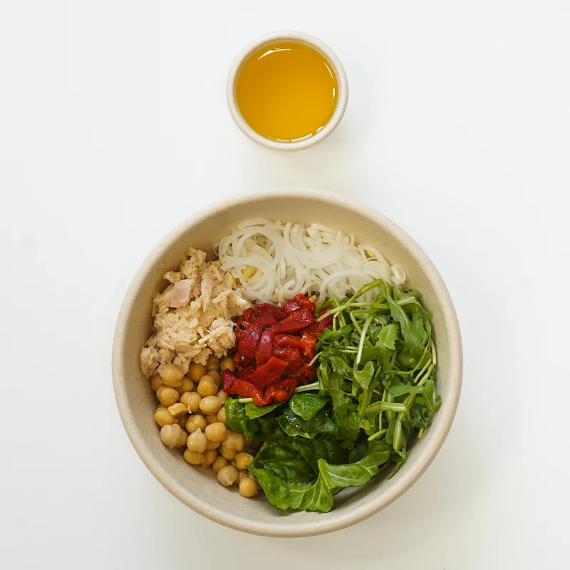 Ensalada de garbanzos