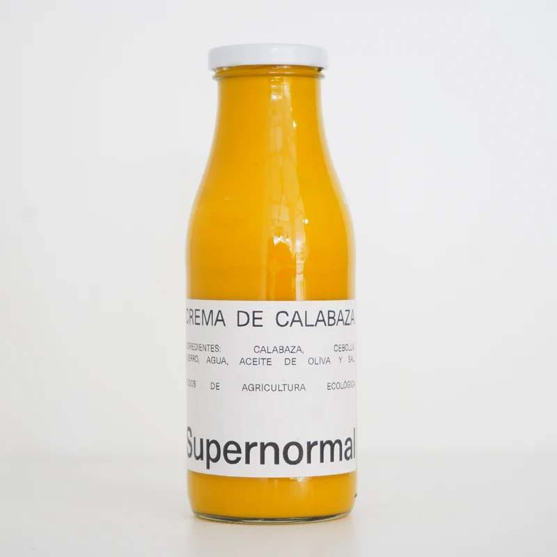 Crema de calabaza ecológica