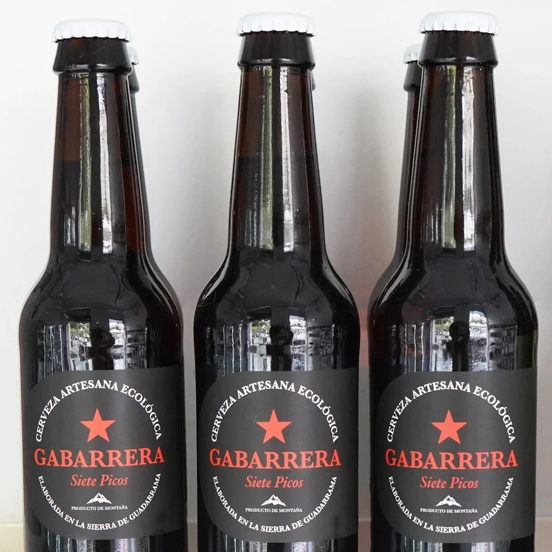 Cerveza ecológica Siete Picos - Botella 33cl