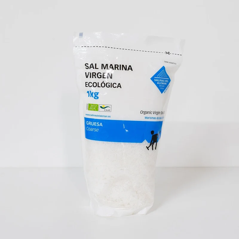 Sal marina virgen gruesa ecológica - 1kg