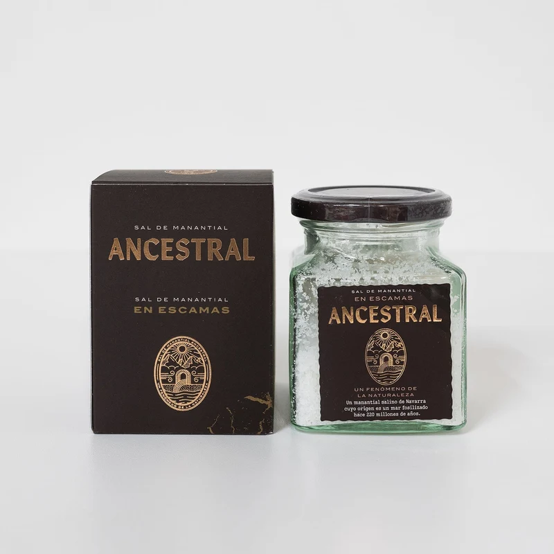 Sal de manantial en escamas - 150g