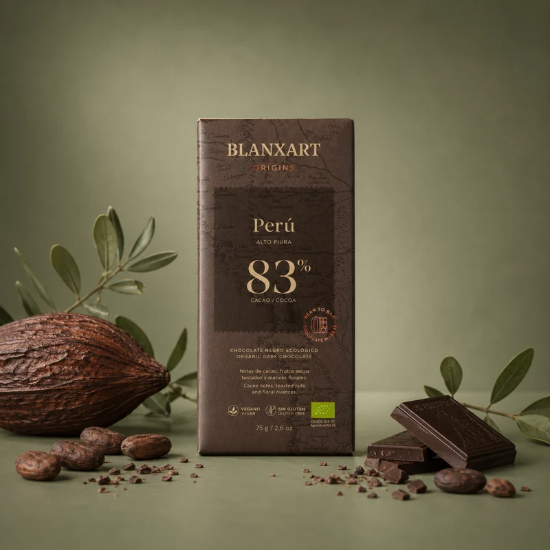 BLANXART | CHOCOLATE ECOLOGICO PERU 83% 75gr