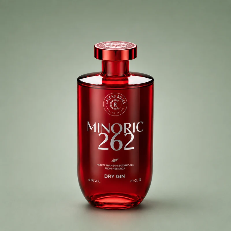 MINORIC | 262 CASACAS ROJAS ED LIMITADA GIN 70cl