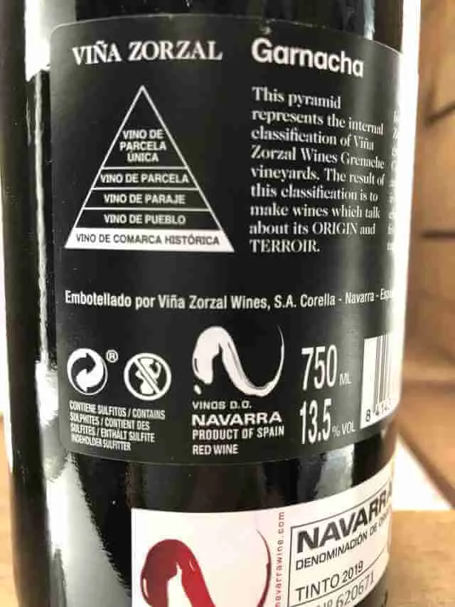 Viña Zorzal Garnacha