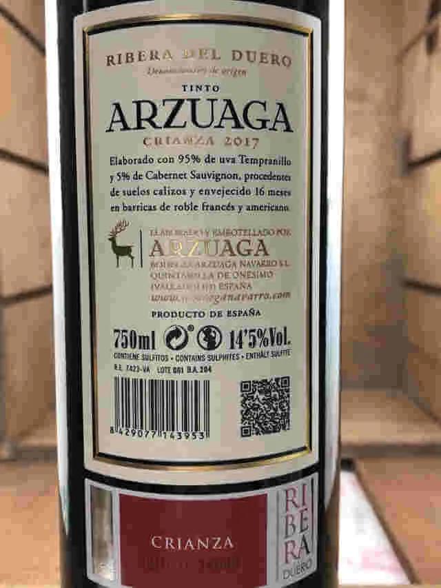 Arzuaga crianza