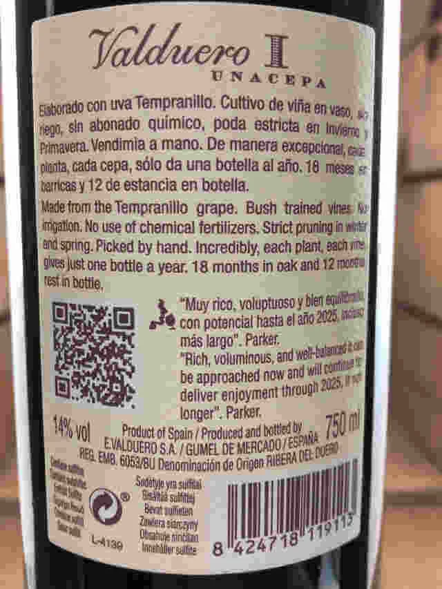 Valduero una cepa