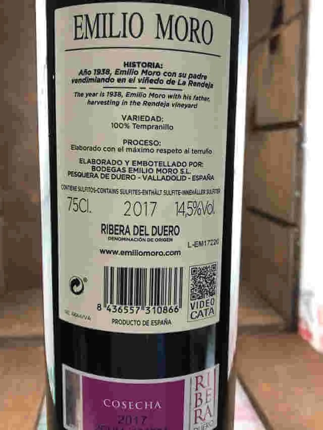Vino Emilio Moro