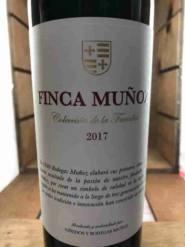 Finca Muñoz tinto