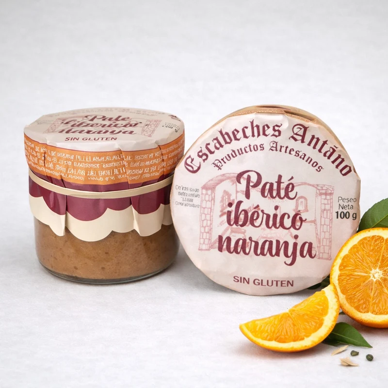 ESCABECHES DE ANTAÑO | PATE IBERICO CON NARANJA 110gr