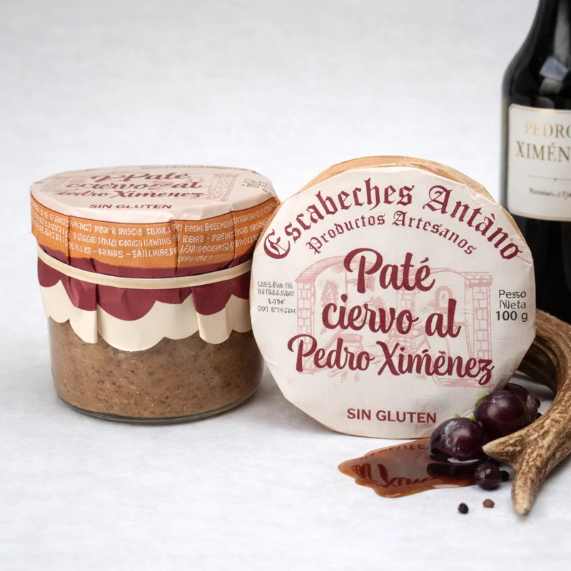 ESCABECHES DE ANTAÑO | PATE CIERVO AL PEDRO XIMENEZ 110gr