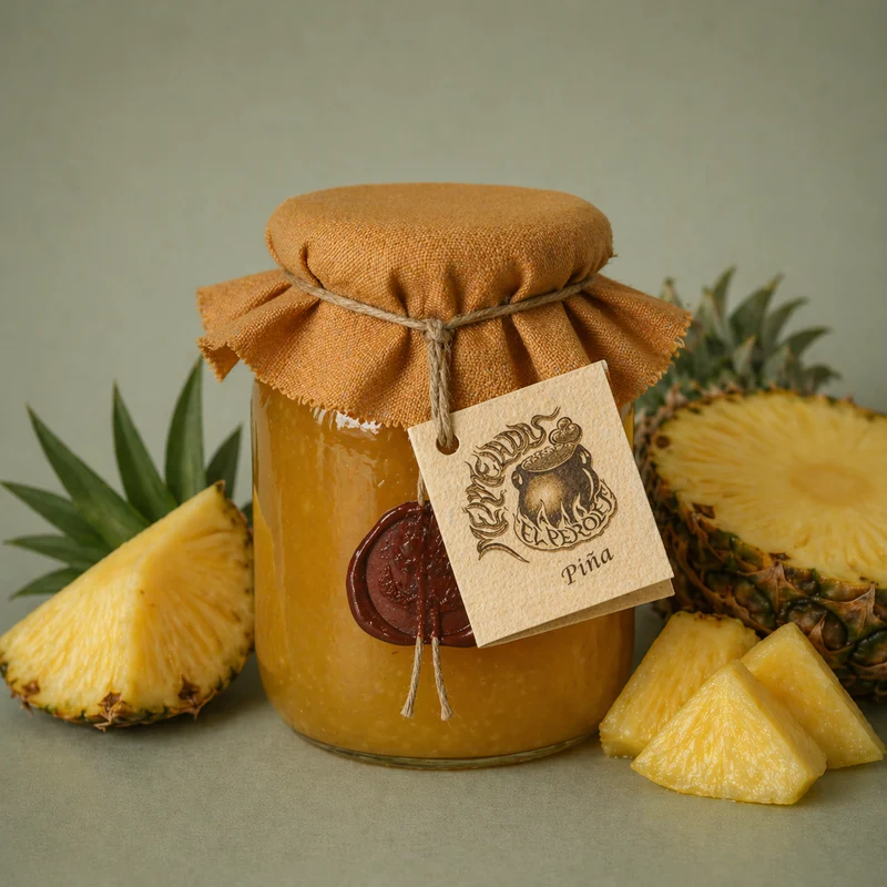 EL PEROLET | MERMELADA PIÑA GRANDE 325GR