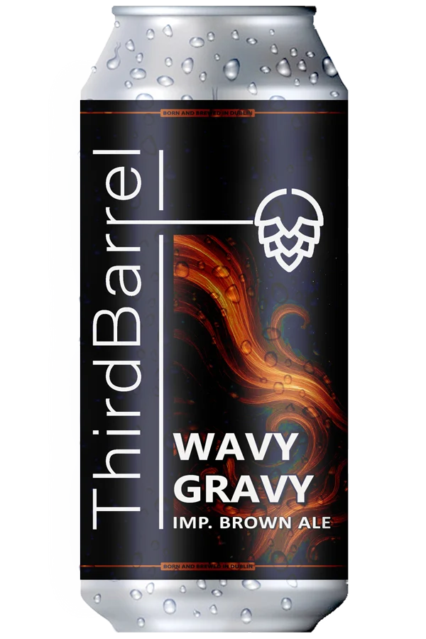 Third Barrel- Wavy Gravy Imperial Brown Ale 8.0% ABV 440ml Can