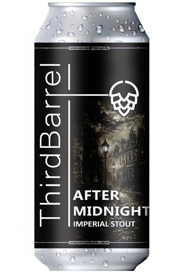 Third Barrel-After Midnight Imperial Stout 9.5% ABV 440ml Can