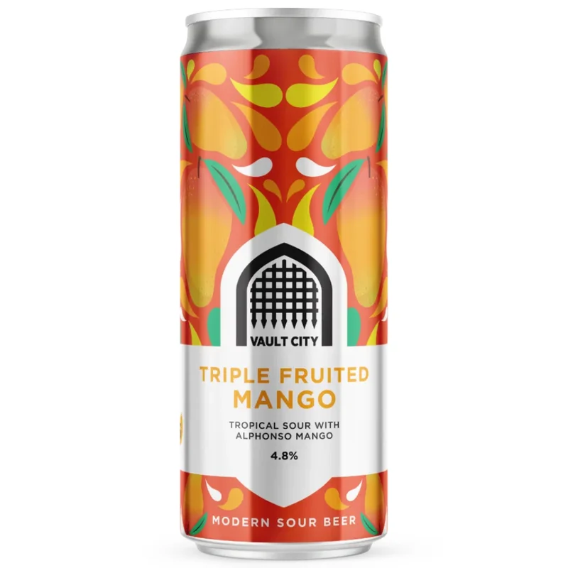 Vault City Brewing - Triple Fruited Mango 4.8% ABV 330ml