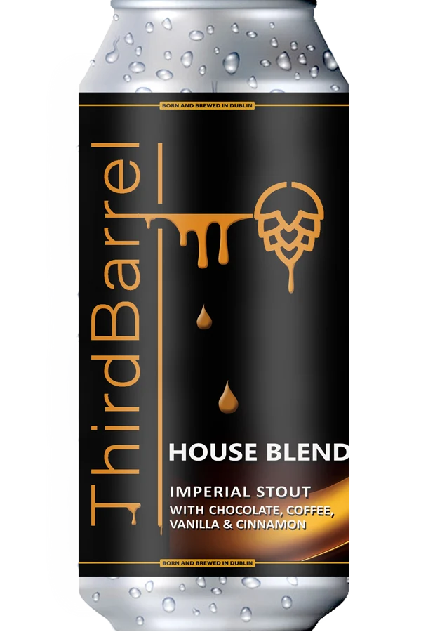 Third Barrel- House Blend Imperial Stout 8.5% ABV 440ml Can