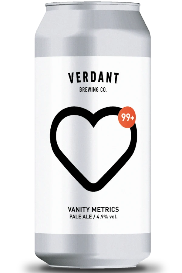 Verdant Brewing - Vanity Metrics New England Pale Ale 4.9% ABV 440ml Can