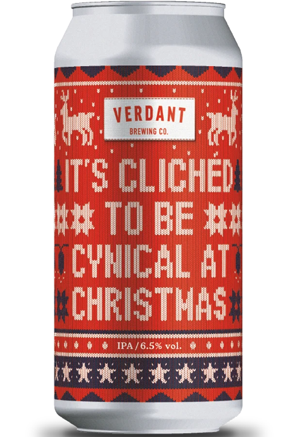 Verdant Brewing - It’s Clichéd to Be Cynical at Christmas New England IPA 6.5% ABV 440ml Can