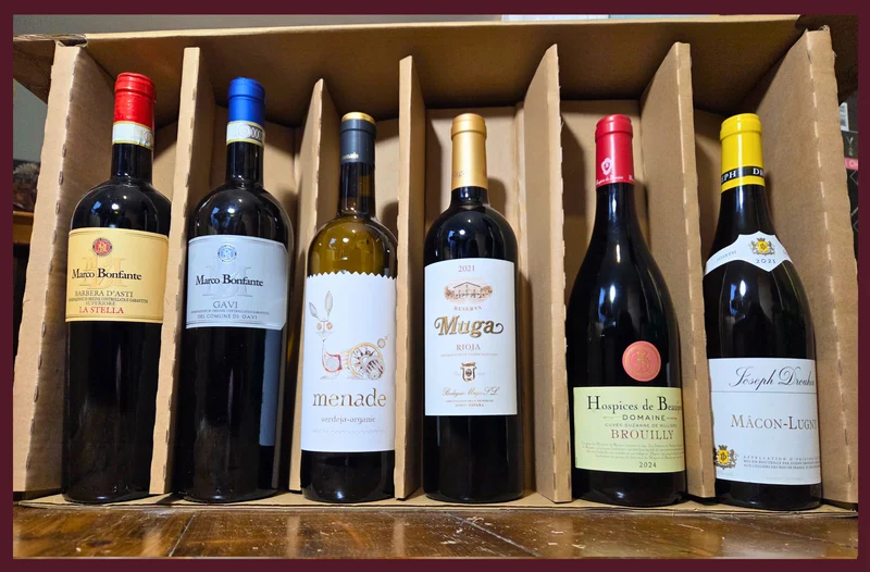The Christmas Day Connoisseur’s Six-Bottle Wine Collection
