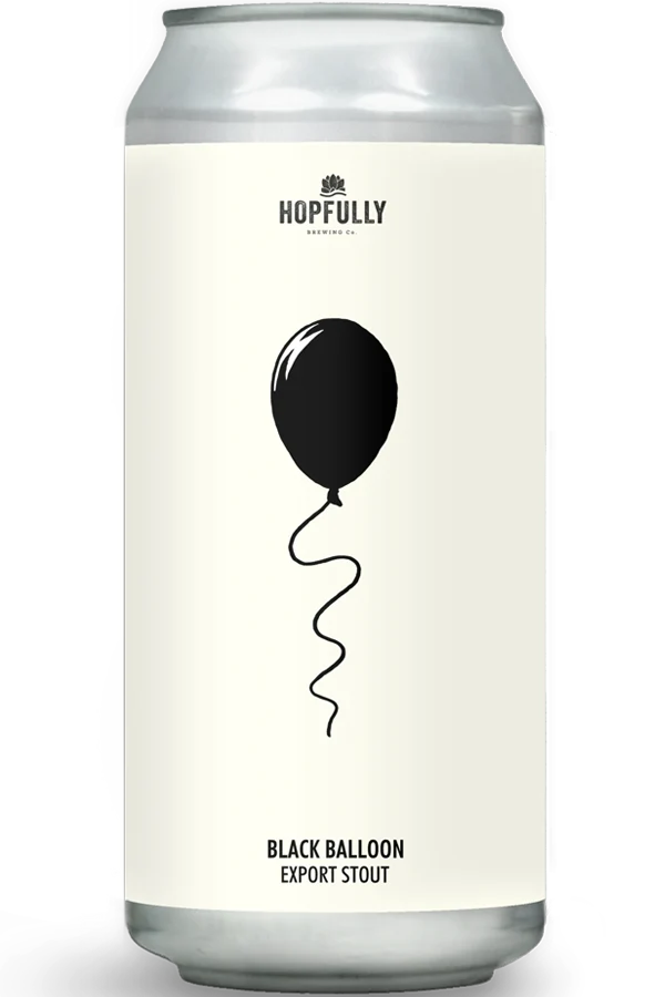 Hopfully - Black Balloon Export Stout 440ml Can 6.7% ABV