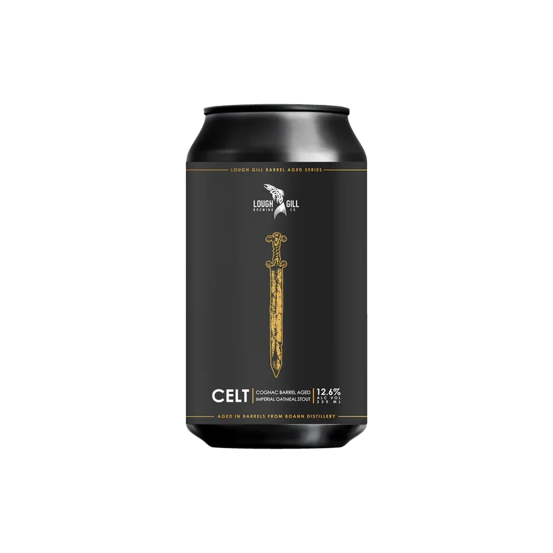 Lough Gill Brewery - Celt Imperial Stout 12.6% ABV 330ml Can