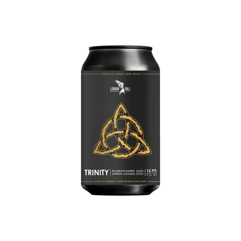 Lough Gill Brewery - Trinity Imperial Stout 12.9% ABV 330ml Can