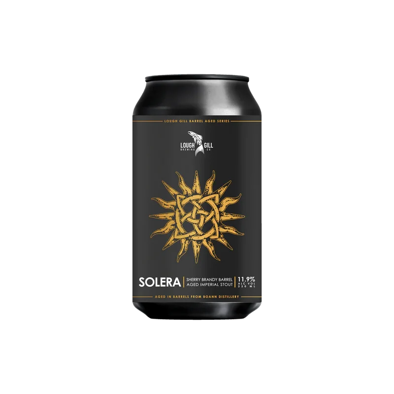 Lough Gill Brewery - Solera Imperial Stout 12.9% ABV 330ml Can