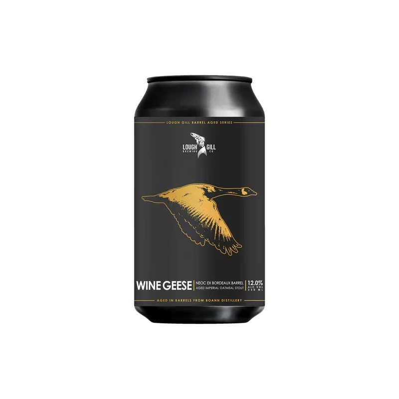 Lough Gill Brewery - Wine Geese Imperial Stout 12.0% ABV 330ml Can