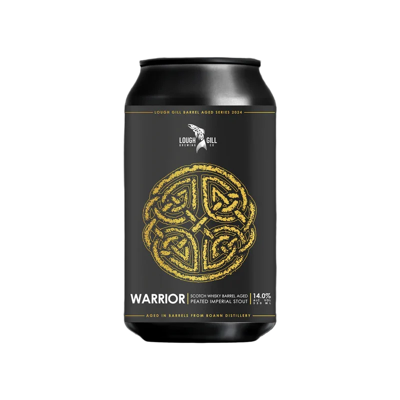 Lough Gill Brewery - Warrior Imperial Stout 15.0% ABV 330ml Can