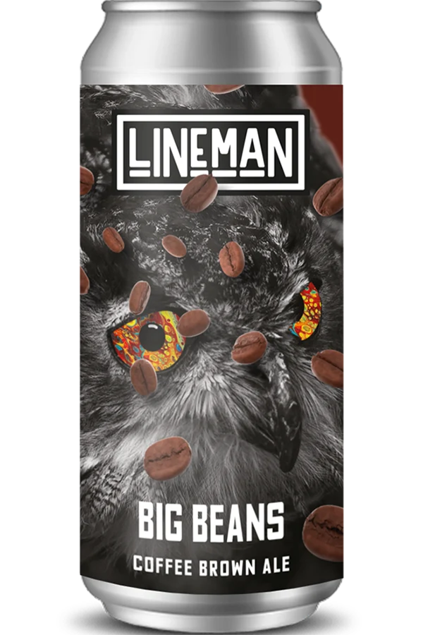 Lineman - Big Beans Coffee Brown Ale Ale 6% ABV 440ml Can