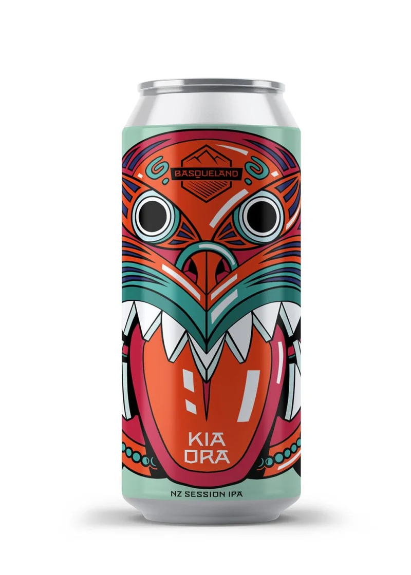 Basqueland Brewing- Kia Ora NZ Session IPA 5.1% ABV 440ml Can