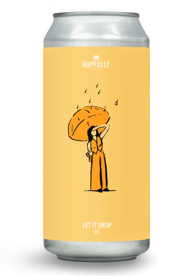 Hopfully - Let It Drop IPA 440ml Can 5.2% ABV