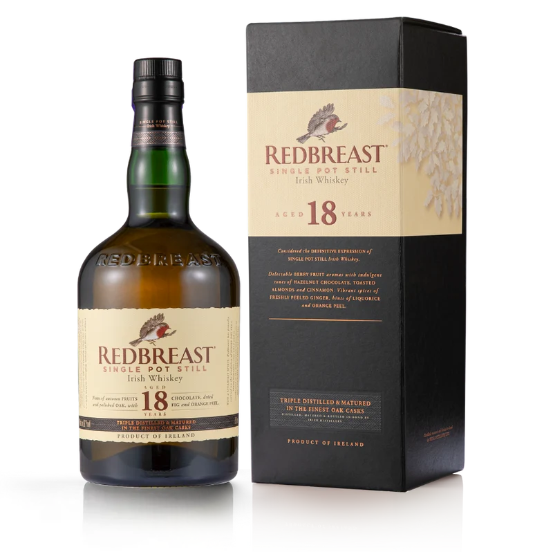 Redbreast 18yr Single Pot Still Irish Whiskey