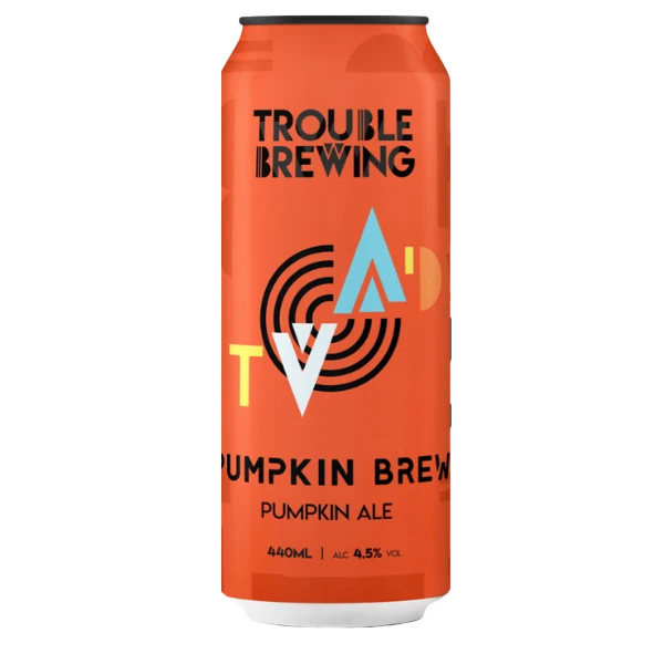 Trouble Brewing- Pumpkin Brew Ale 4.5% ABV 440ml Can