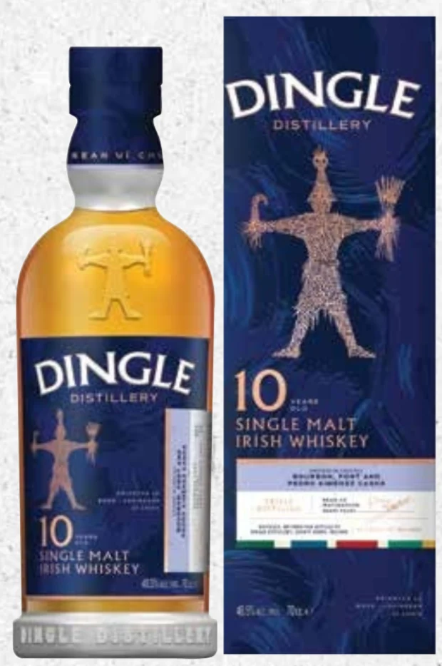 Dingle Distillery 10Year Old Single Malt Irish Whiskey 700 ml, 46.5% ABV
