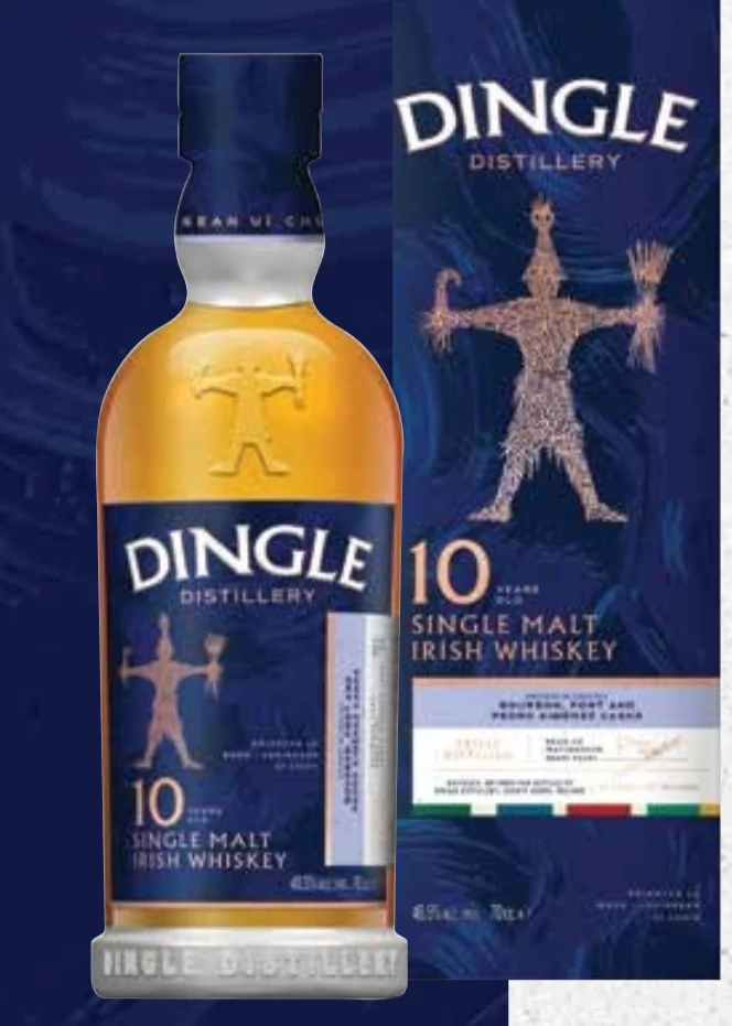 Dingle Distillery 10Year Old Single Malt Irish Whiskey 700 ml, 46.5% ABV