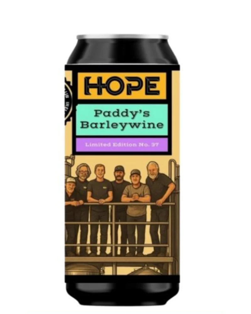 Hope Paddy's Barleywine No. 37 330ml Can 8.7% ABV