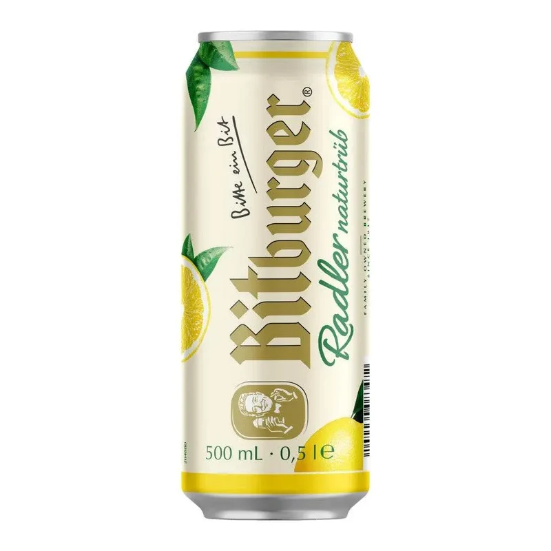 Bitburger- Lemon Radler 1.9% ABV 500ml Can