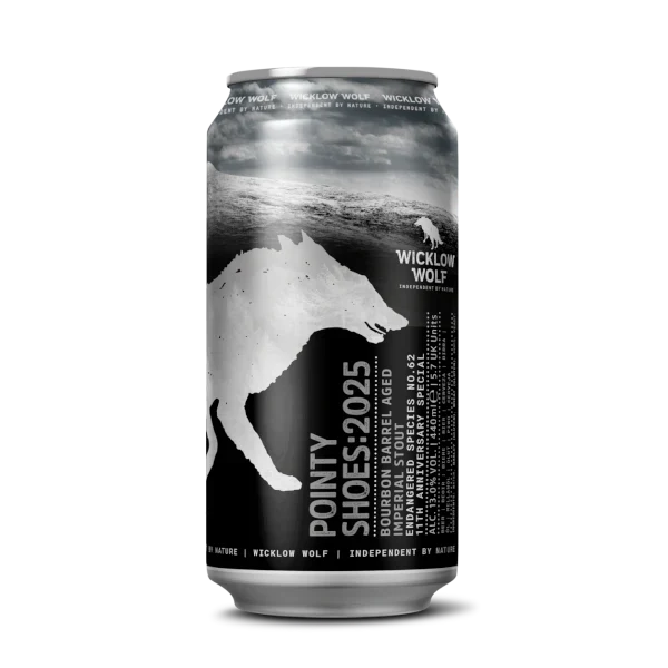 Wicklow Wolf - Pointy Shoes Barrel Aged Stout 2025 13.0% ABV 440ml Can
