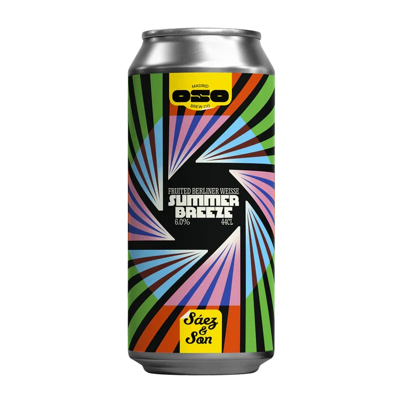 Oso Summer Breeze Fruited Berliner Weisse 6.0% ABV 440ml Can