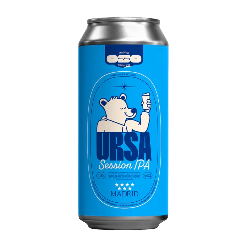 Oso Ursa Session IPA 4.8% ABV 440ml Can