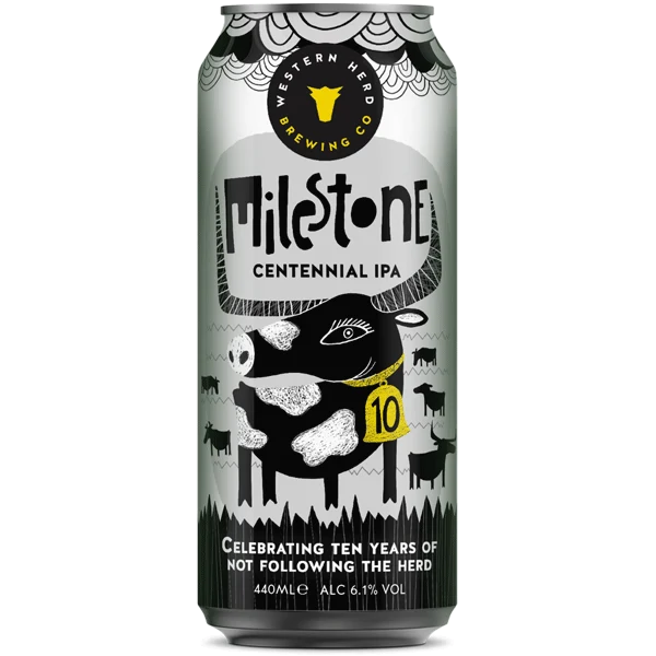 Western Herd- Milestone Centennial IPA 6.1% ABV 440ml Can