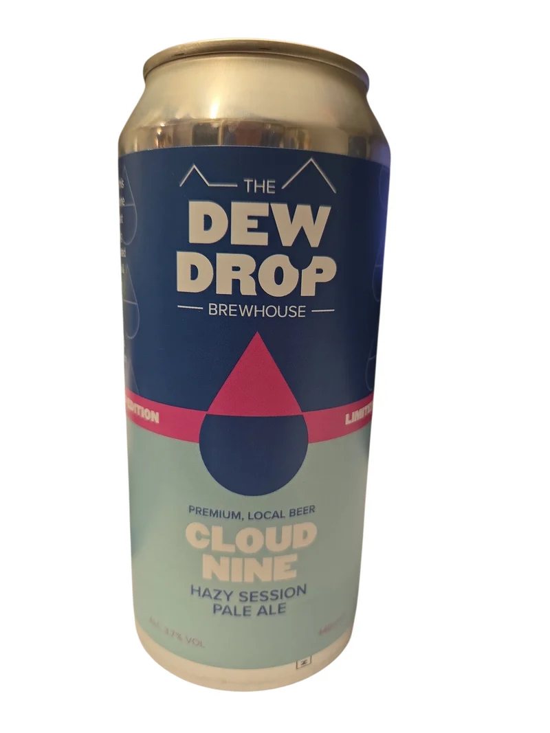 Dew Drop- Cloud Nine Hazy Session Pale Ale 3.7% ABV 440ml Can