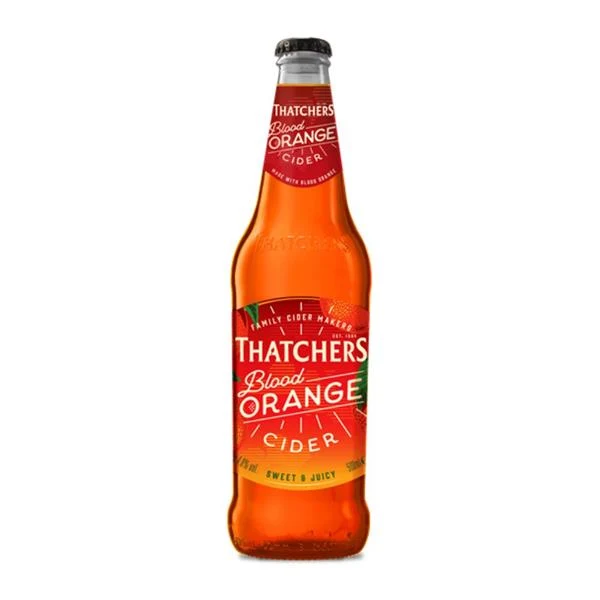Thatcher's Blood Orange Dry English Cider 4.0% ABV