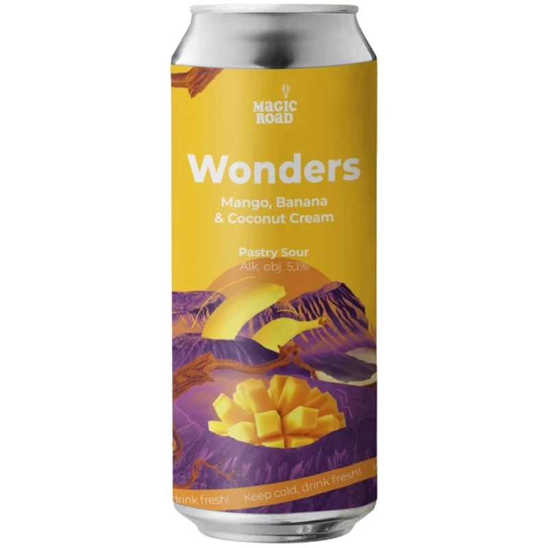 Magic Road - Wonders Pastry Sour 5.1% ABV 500ml Can